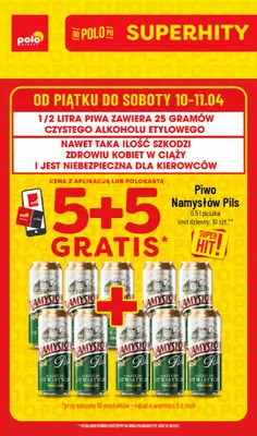 POLOmarket - gazetka promocyjna Super hity na weekend od piątku 10.04 do soboty 11.04