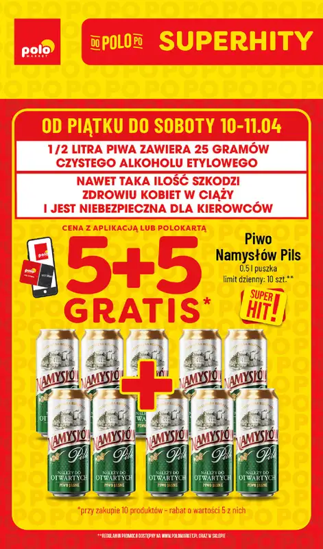 POLOmarket - gazetka promocyjna Super hity na weekend  