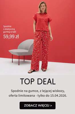 bonprix - gazetka promocyjna TOP DEAL - oferta limitowana od czwartku 09.04 do środy 15.04