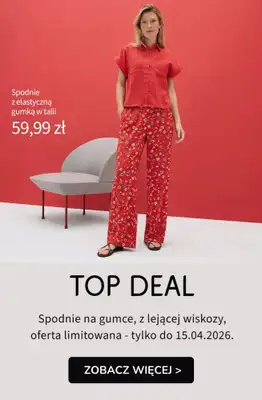bonprix - gazetka promocyjna TOP DEAL - oferta limitowana od czwartku 09.04 do środy 15.04