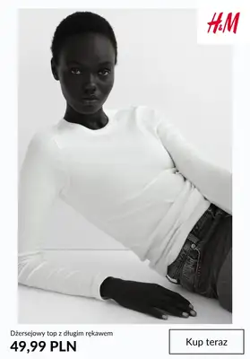 H&M - gazetka promocyjna Odzież damska BASIC od czwartku 09.04  - strona 5