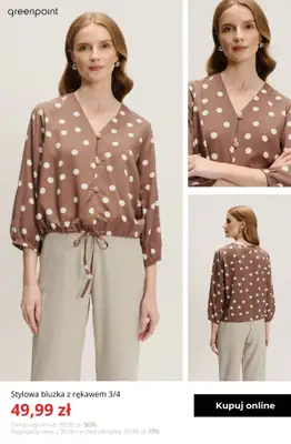 Greenpoint - gazetka promocyjna Wyprzedaż:  kropki od czwartku 09.04 do piątku 17.04 - strona 5