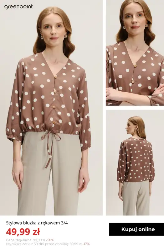 Greenpoint - gazetka promocyjna Wyprzedaż:  kropki od czwartku 09.04 do piątku 17.04 - strona 5