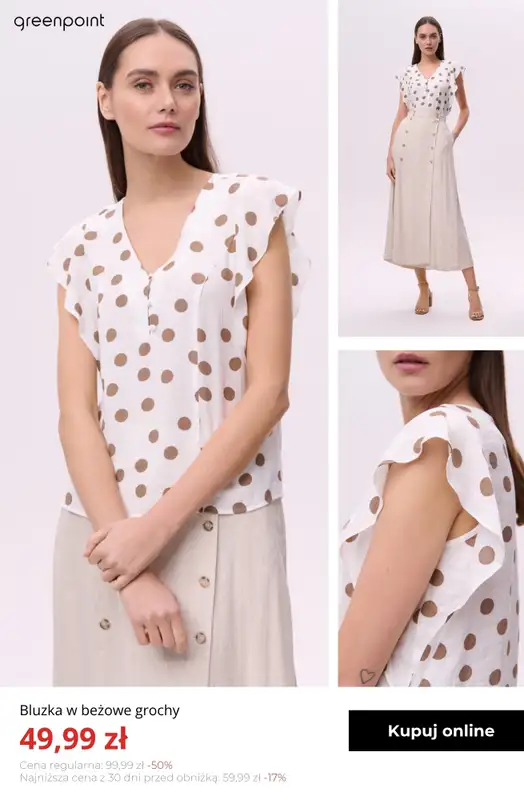 Greenpoint - gazetka promocyjna Wyprzedaż:  kropki od czwartku 09.04 do piątku 17.04 - strona 6