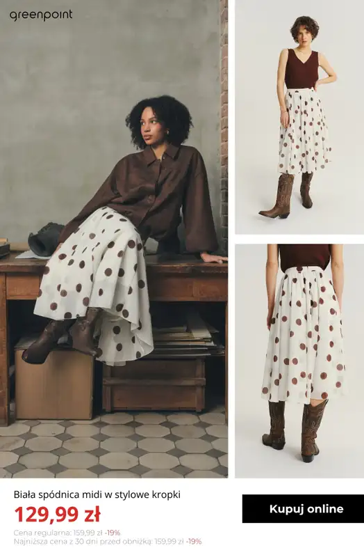 Greenpoint - gazetka promocyjna Wyprzedaż:  kropki od czwartku 09.04 do piątku 17.04 - strona 3