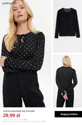 Greenpoint - gazetka promocyjna Wyprzedaż:  kropki od czwartku 09.04 do piątku 17.04 - strona 10