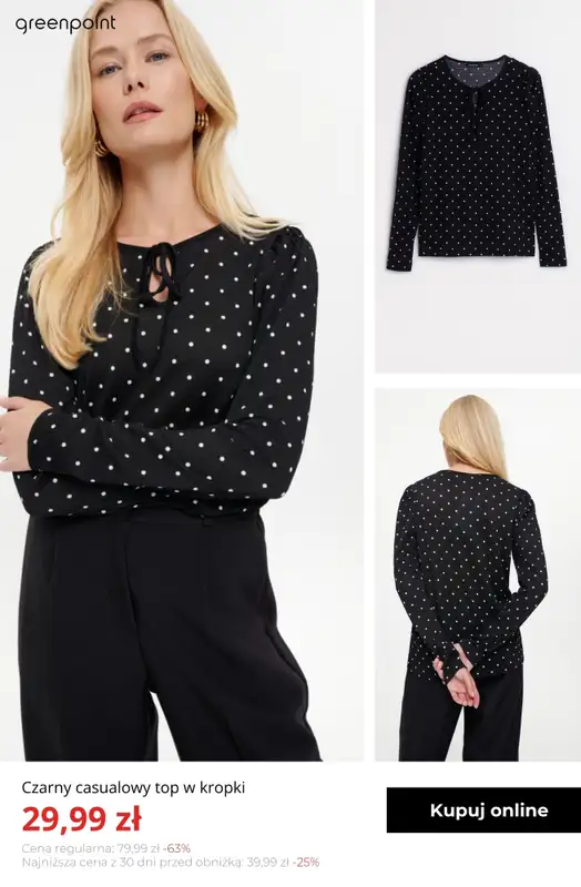 Greenpoint - gazetka promocyjna Wyprzedaż:  kropki od czwartku 09.04 do piątku 17.04 - strona 10
