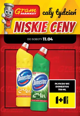 Gram Market - gazetka promocyjna Cały tydzień niskie ceny od piątku 10.04 do środy 15.04