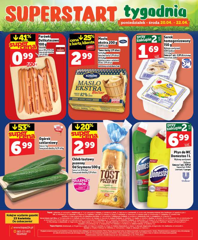 TOPAZ - gazetka promocyjna Nowa gazetka od czwartku, 16.04. od czwartku 16.04 do środy 22.04 - strona 28