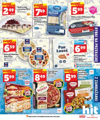 TOPAZ - gazetka promocyjna Nowa gazetka od czwartku, 16.04. od czwartku 16.04 do środy 22.04 - strona 19