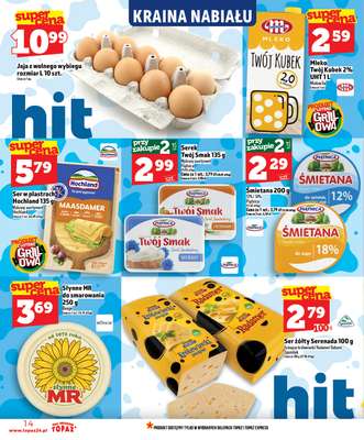 TOPAZ - gazetka promocyjna Nowa gazetka od czwartku, 16.04. od czwartku 16.04 do środy 22.04 - strona 14