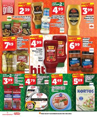 TOPAZ - gazetka promocyjna Nowa gazetka od czwartku, 16.04. od czwartku 16.04 do środy 22.04 - strona 4