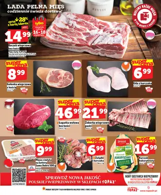 TOPAZ - gazetka promocyjna Nowa gazetka od czwartku, 16.04. od czwartku 16.04 do środy 22.04 - strona 9