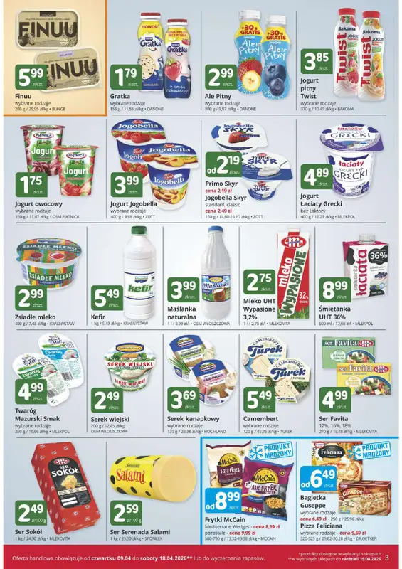 Marketvita - gazetka promocyjna Gazetka  do soboty 18.04 - strona 3