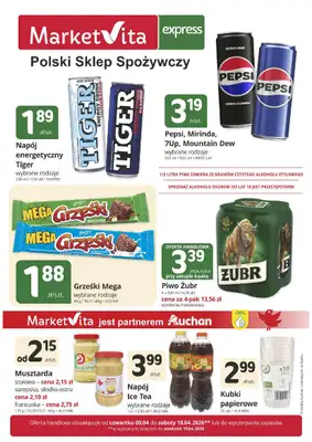 Marketvita - gazetka promocyjna Gazetka Express  do soboty 18.04