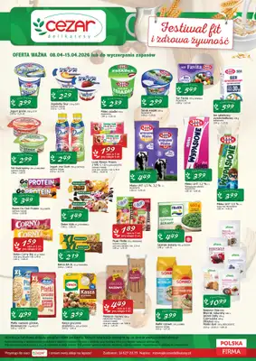 CEZAR Delikatesy - gazetka promocyjna Gazetka od czwartku 09.04 do środy 15.04 - strona 3