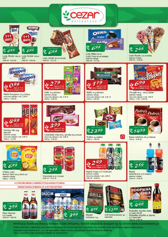 CEZAR Delikatesy - gazetka promocyjna Gazetka od czwartku 09.04 do środy 15.04 - strona 2