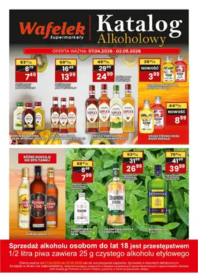 Wafelek - gazetka promocyjna Katalog alkoholowy od czwartku 09.04 do soboty 02.05 - strona 2