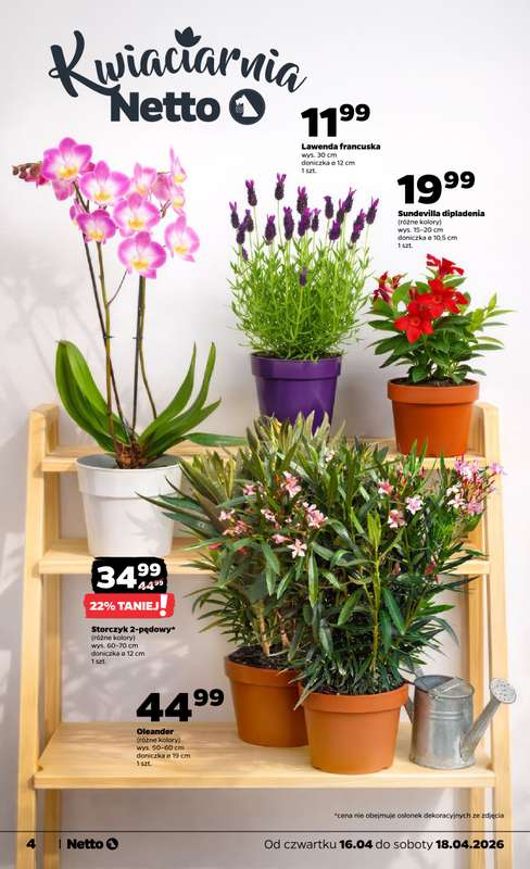 Netto - gazetka promocyjna Gazetka Spożywcza od czwartku 16.04 do soboty 18.04 - strona 4