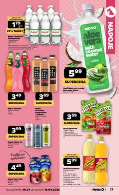 Netto - gazetka promocyjna Gazetka Spożywcza od czwartku 16.04 do soboty 18.04 - strona 17