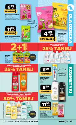 Netto - gazetka promocyjna Gazetka Spożywcza  do soboty 18.04 - strona 19