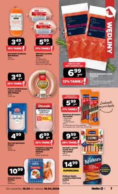 Netto - gazetka promocyjna Gazetka Spożywcza od czwartku 16.04 do soboty 18.04 - strona 7