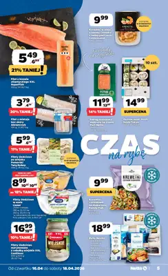 Netto - gazetka promocyjna Gazetka Spożywcza od czwartku 16.04 do soboty 18.04 - strona 5