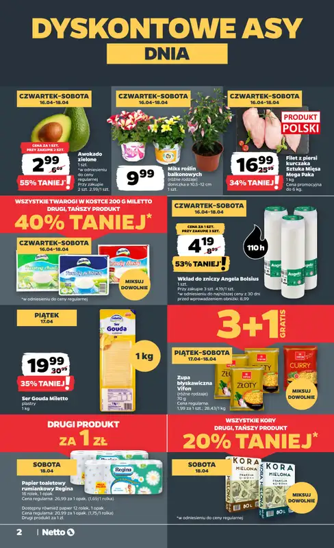 Netto - gazetka promocyjna Gazetka Spożywcza   - strona 2