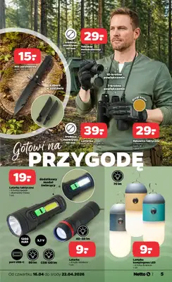 Netto - gazetka promocyjna Inspiracje tygodnia Netto  do środy 22.04 - strona 5