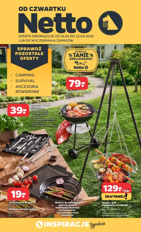 Netto - gazetka promocyjna Inspiracje tygodnia Netto  