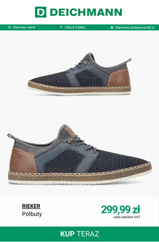 Deichmann - gazetka promocyjna Komfortowe buty męskie od czwartku 09.04  - strona 7