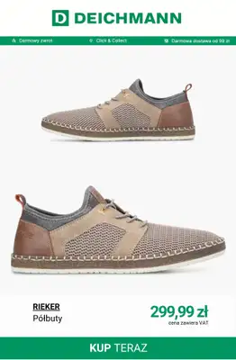 Deichmann - gazetka promocyjna Komfortowe buty męskie od czwartku 09.04  - strona 3