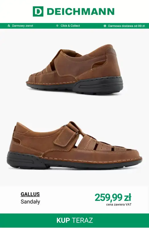 Deichmann - gazetka promocyjna Komfortowe buty męskie od czwartku 09.04  - strona 4