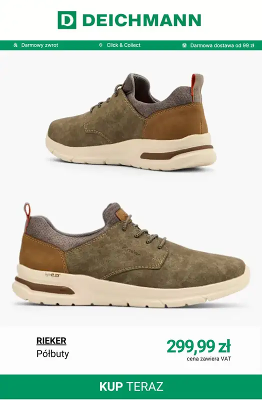 Deichmann - gazetka promocyjna Komfortowe buty męskie od czwartku 09.04  - strona 8