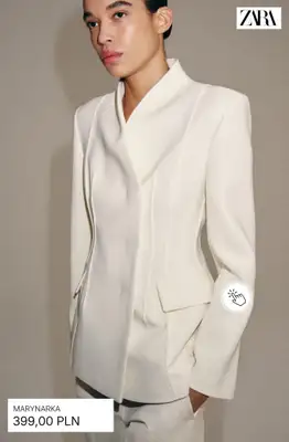 Zara - gazetka promocyjna Marynarki damskie od piątku 10.04  - strona 10