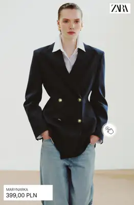 Zara - gazetka promocyjna Marynarki damskie od piątku 10.04  - strona 7