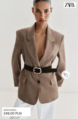 Zara - gazetka promocyjna Marynarki damskie od piątku 10.04  - strona 3