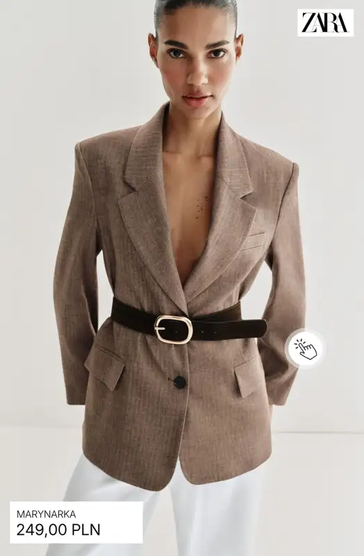 Zara - gazetka promocyjna Marynarki damskie od piątku 10.04  - strona 3