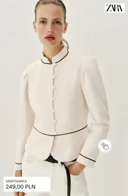 Zara - gazetka promocyjna Marynarki damskie od piątku 10.04  - strona 9