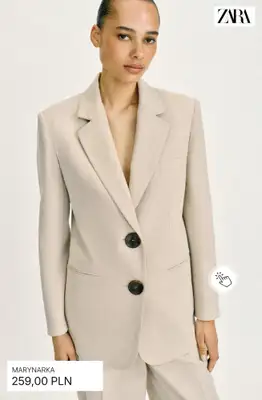 Zara - gazetka promocyjna Marynarki damskie od piątku 10.04  - strona 5