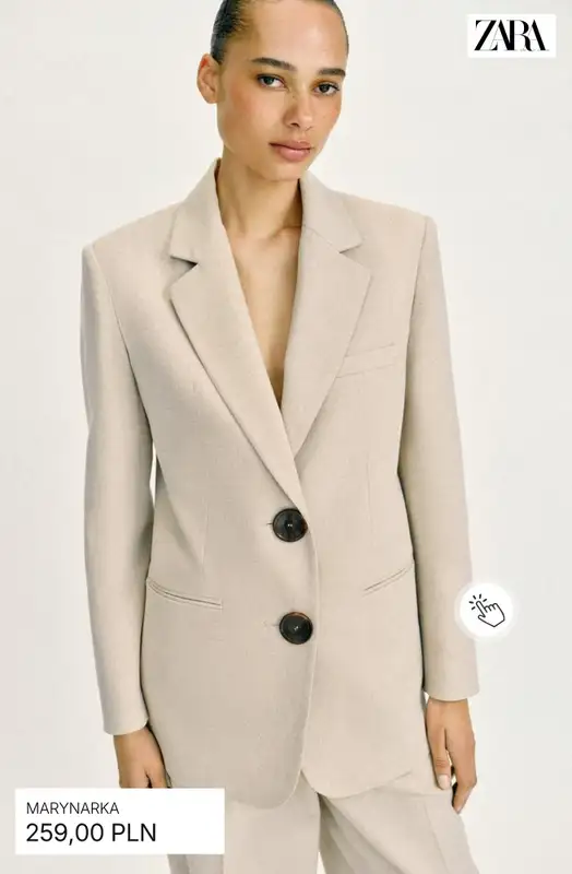 Zara - gazetka promocyjna Marynarki damskie od piątku 10.04  - strona 5