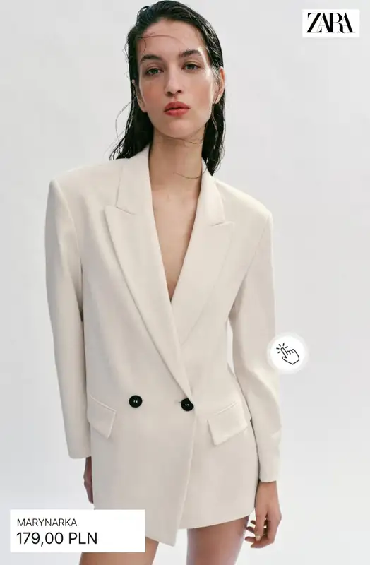 Zara - gazetka promocyjna Marynarki damskie od piątku 10.04  - strona 2