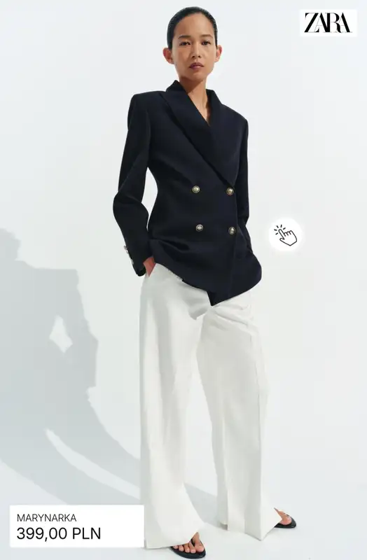 Zara - gazetka promocyjna Marynarki damskie od piątku 10.04  - strona 11