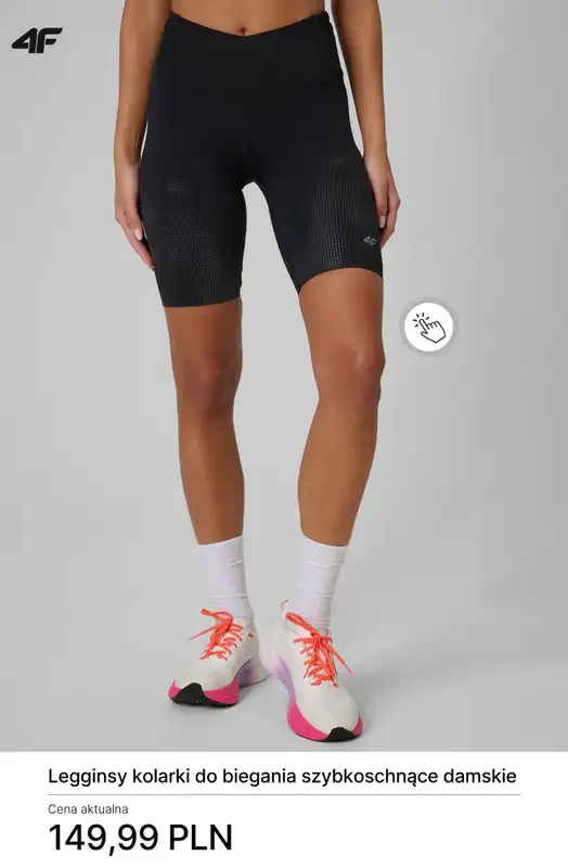 4F - gazetka promocyjna Spodnie i legginsy do biegania od piątku 10.04  - strona 9