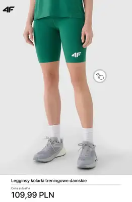 4F - gazetka promocyjna Spodnie i legginsy do biegania od piątku 10.04  - strona 7
