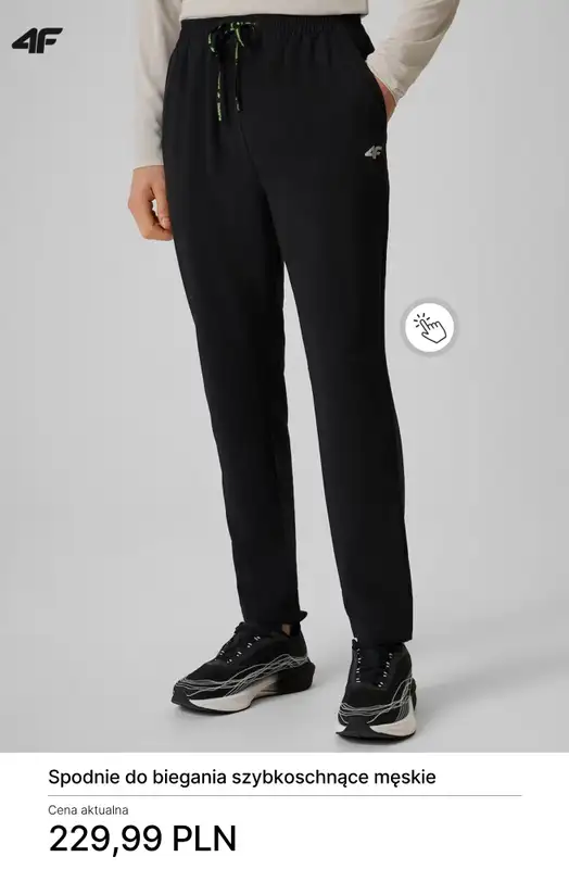 4F - gazetka promocyjna Spodnie i legginsy do biegania od piątku 10.04  - strona 11