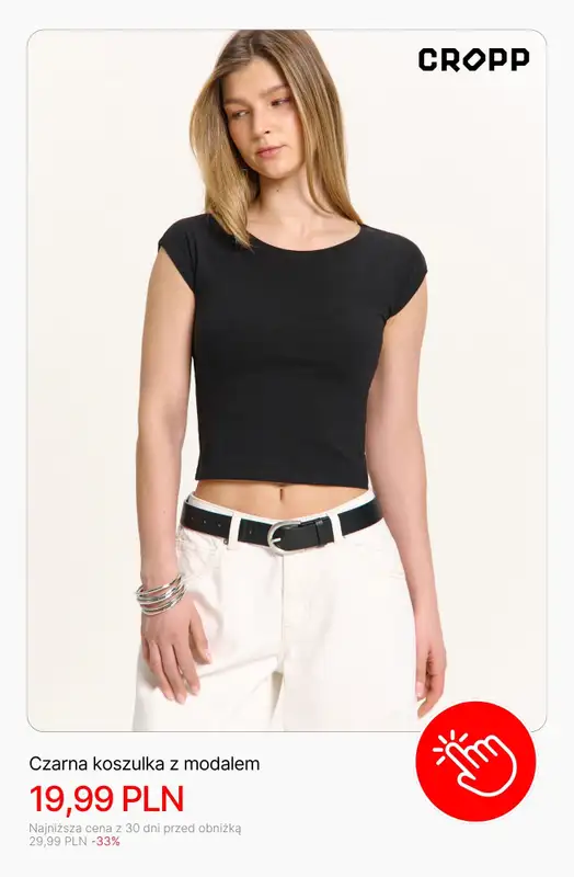 Cropp - gazetka promocyjna Dodatkowe -20% przy zakupie 3 szt. od czwartku 09.04 do poniedziałku 13.04 - strona 3