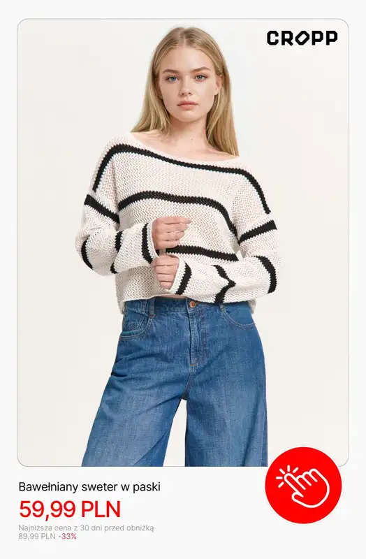 Cropp - gazetka promocyjna Dodatkowe -20% przy zakupie 3 szt. od czwartku 09.04 do poniedziałku 13.04 - strona 4