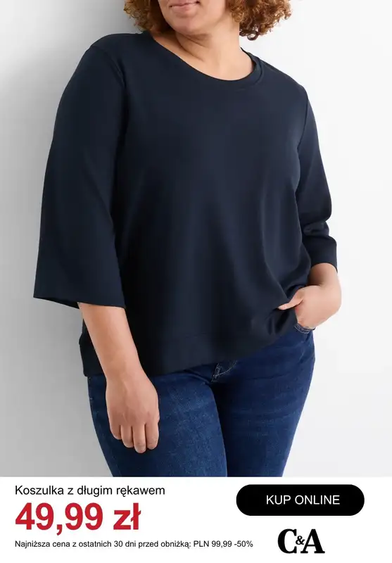 C&A - gazetka promocyjna Sezonowa wyprzedaż: do -50% od czwartku 09.04 do środy 22.04 - strona 5