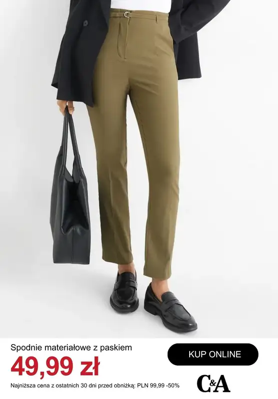 C&A - gazetka promocyjna Sezonowa wyprzedaż: do -50% od czwartku 09.04 do środy 22.04 - strona 3